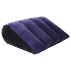   Desirel Magic Pillow - надуваема секс възглавница тип клин (тъмно лилава)