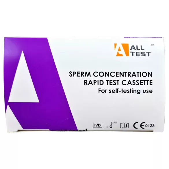 Alltest бърз тест за концентрация на сперматозоиди за домашна употреба (2 бр.)