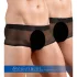 Svenjoyment - мъжки прозрачни боксерки комплект - черен - 2 части - S-L