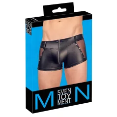   Svenjoyment - мъжки боксерки - лъскави - черни - M