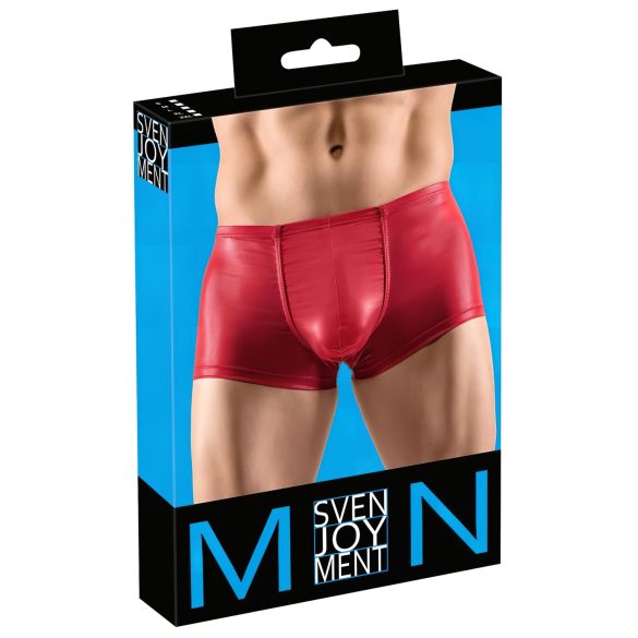 Svenjoyment - блестящи боксерки с подплънка (червени) - 2XL