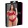 Cottelli Plus Size - меко дантелено бюстие комплект (червен) - 2XL