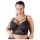 Cottelli Plus Size - дантелен сутиен с презрамки (черен) - 95F