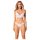 Obsessive Set Heavenlly - дантелен сутиен комплект (бял) - M/L
