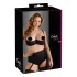Cottelli Plus Size - повдигащ сутиен - черен - 90D