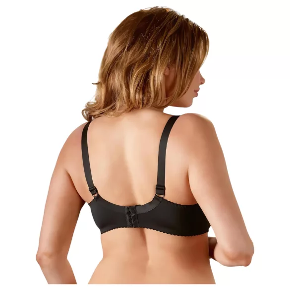 Cottelli Plus Size - повдигащ сутиен - черен - 90D