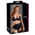 Cottelli Plus Size - повдигач за бюст (черен) - 95D