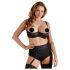 Cottelli Plus Size - повдигач за бюст (черен) - 95D