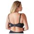 Cottelli Plus Size - Поддържащ сутиен с банели (черен) - 95D