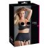 Cottelli Plus Size - Поддържащ сутиен с банели (черен) - 95D