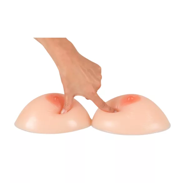 Cottelli - силиконов push-up подплънки с зърна - 2x600g