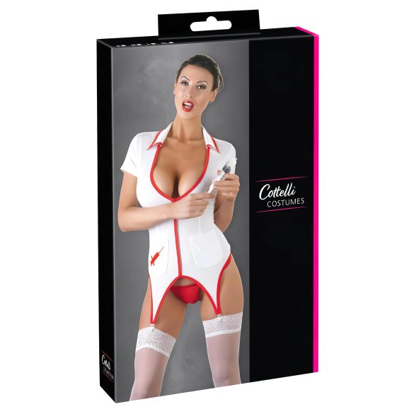 Cottelli - Медицински халат с жартиери - XL