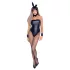 Cottelli Bunny - секси костюм за зайче - лъскав, 5 части - L