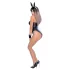 Cottelli Bunny - секси костюм за зайче - лъскав, 5 части - L