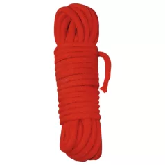 Shibari - бондаж въже - 10 м - червен