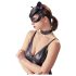 Bad Kitty черна маска с камъни - изкусителна и бляскава