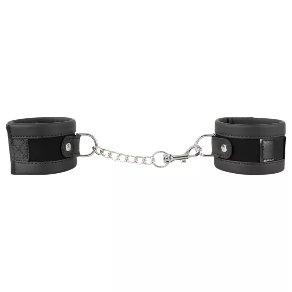 Vegan Fetish - белезници за китки - къса верига - черни
