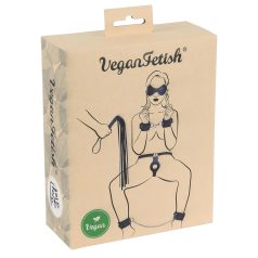   Vegan Fetish - комплект за връзване (7 части) - черен