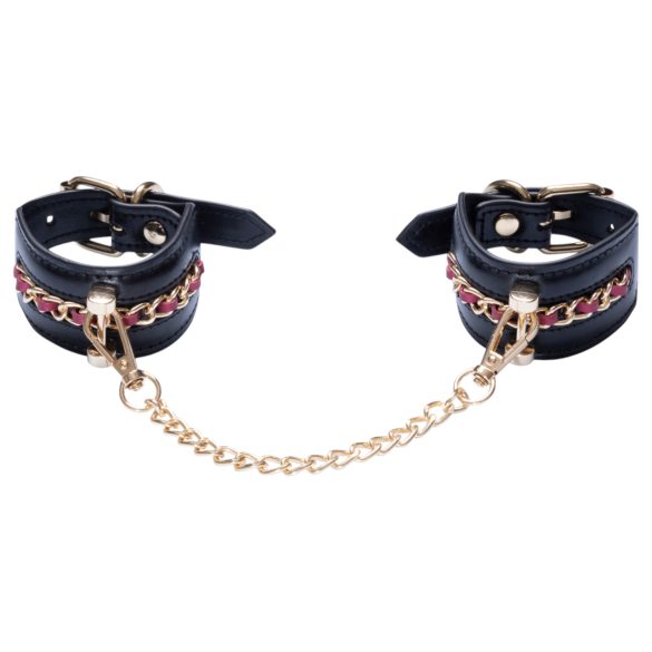 Bad Kitty - комплект за бондаж - 6 части (черен)