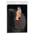 Cottelli Legwear - дамски чорапи до бедрото - леопардов принт - черни - 5