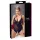 Cottelli Plus Size - дамско боди с дантела - черно - XXL