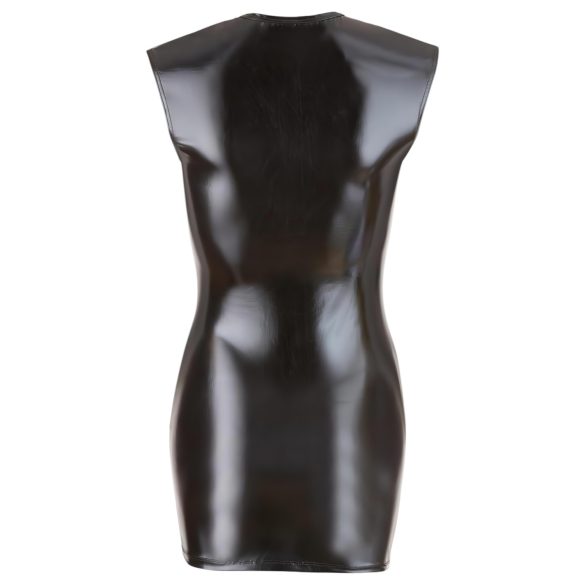 Cottelli - къса лъскава парти рокля без ръкави - черна - XL