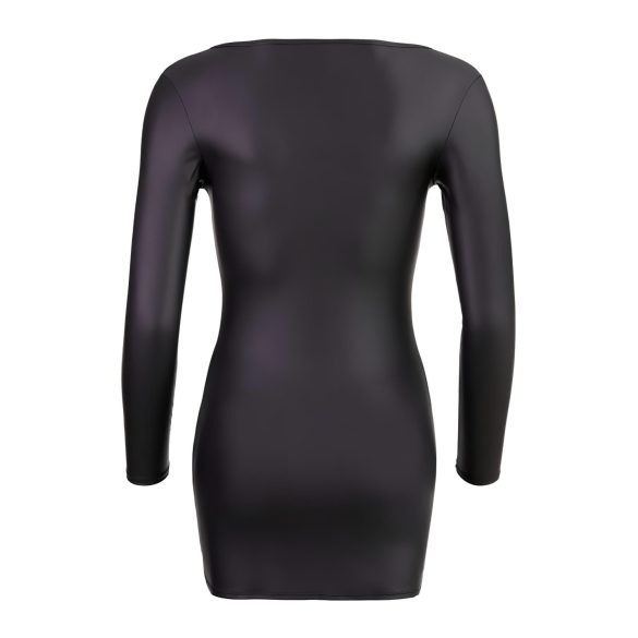 Cottelli - парти рокля с цип и камъни - черна - XL