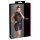 Cottelli Plus Size – блестяща шифонова рокля (черна)