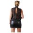 Cottelli Plus Size – блестяща шифонова рокля (черна)