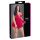 Cottelli Plus Size - дантелен, леко бебедол (червен)