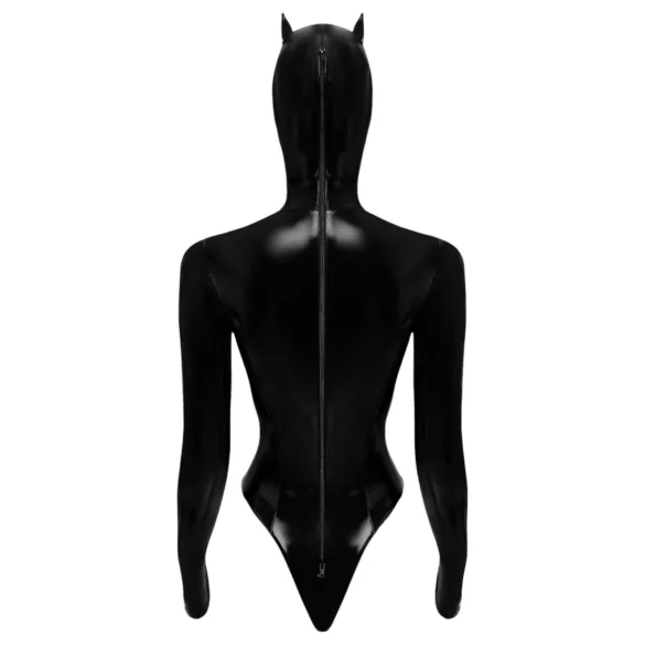 Black Velvets - бодиплът с дълъг ръкав Batwoman - черен - XL