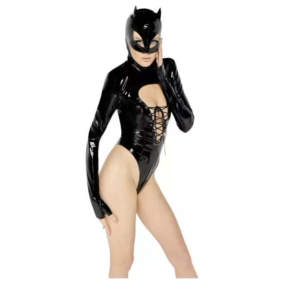 Black Velvets - бодиплът с дълъг ръкав Batwoman - черен - XL