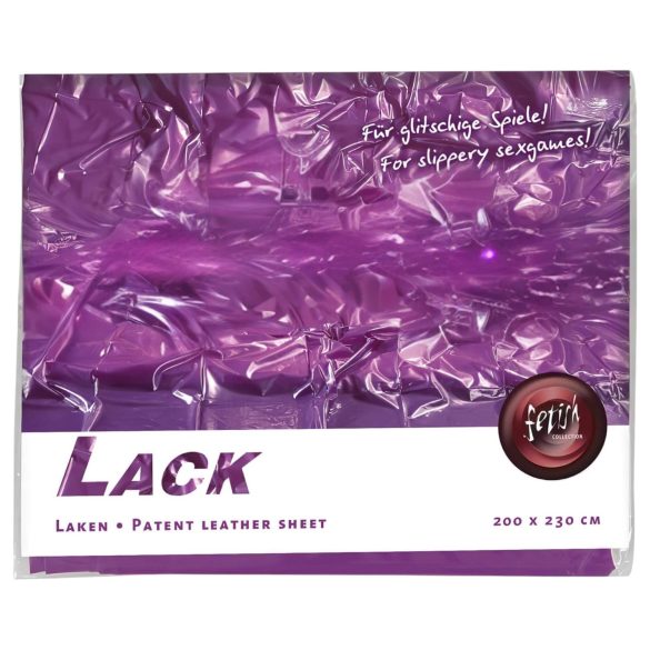 Лак чаршаф - чаршаф лак - лилав - 200x220 см