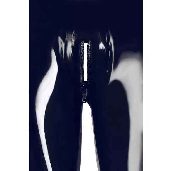 LATEX - клин с цип - черен - M