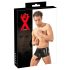 LATEX - боксерки + пенис втулка (черни) - L/XL