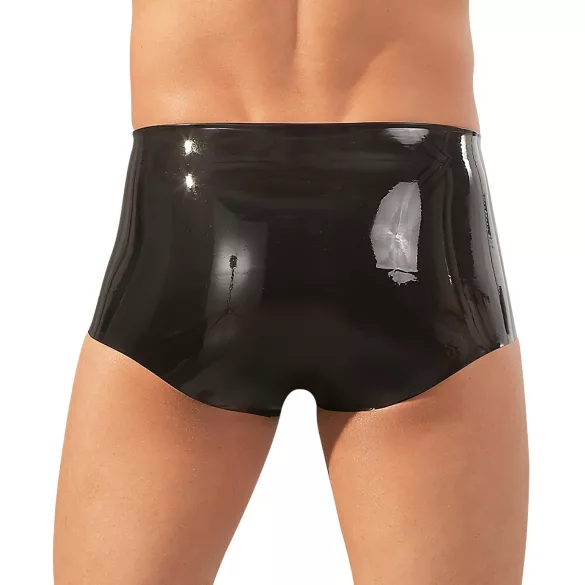 Latex - боксерки с пенис ръкав - черен - L/XL