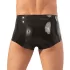 Latex - боксерки с пенис ръкав - черен - L/XL