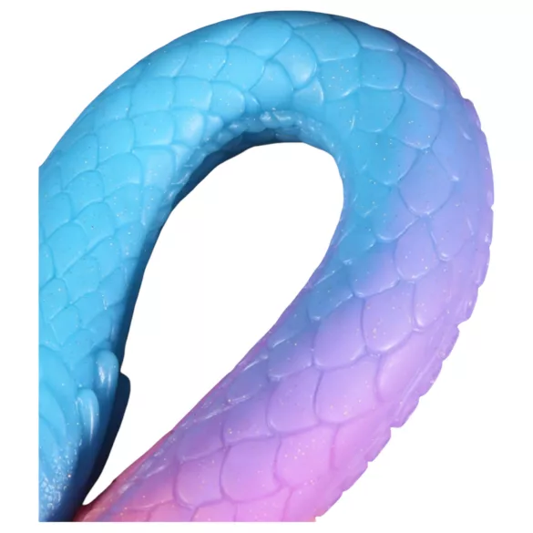 OgazR XXL Eel - анален дилдо светещ в тъмното - 47 см, розов