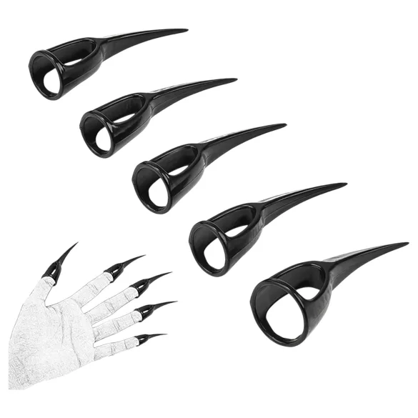 Kink Gear - фетиш нокти на вълк - черни