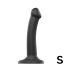 Strap-on-me Dual S - Двойно слоен дилдо (черен)