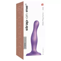   Strap-on-me Curvy S - вълнообразно дилдо с вендуза (лилаво)