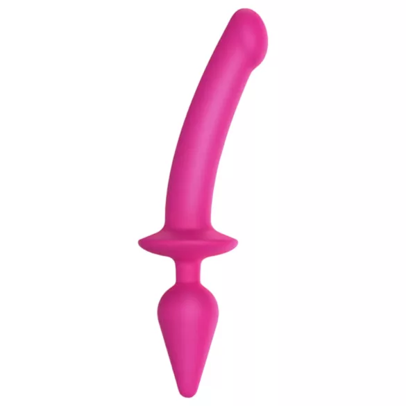 Strap-on-me Switch Semi-Realistic XXL - 2 в 1 дилдо (розов)