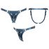 Strap-on-me - регулируемо дилдо бельо - XS-XXL (синьо)