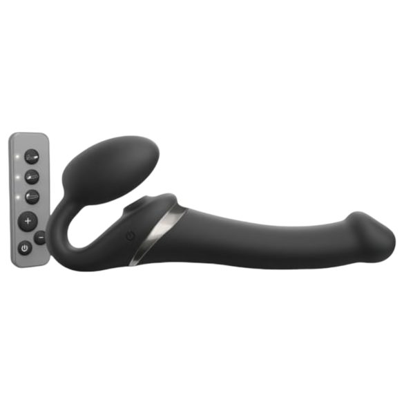Strap-on M – Вълнуващ въздушен вибратор за нея (черен)