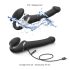 Strap-on M – Вълнуващ въздушен вибратор за нея (черен)