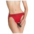 Strap-on-me - регулируем колан с дилдо - XS-XXL (червен)