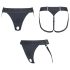 Strap-on-me - долно бельо за страпон дилдо - XS-XXL (сиво)