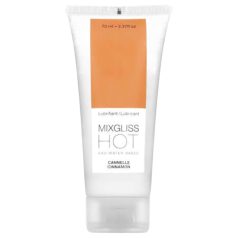   Mixgliss Hot - затоплящ лубрикант канела - 70 мл
