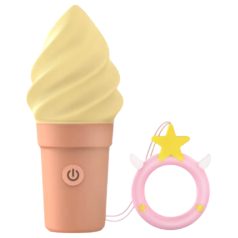   Love to Love Cand Ice - акумулаторен клиторен вибратор (ванилия)