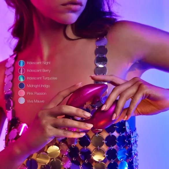 Wonderlover - стимулатор за клитор и G-точка вибратор (металик розово)